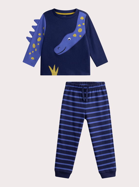 Pijama azul-marinho para menino WEGOPYJDIN / 25SH1294PYJ070