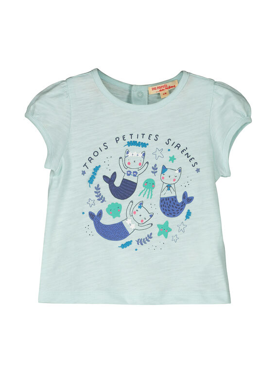 T-shirt mangas curtas bebé menina FINETI / 19SG09B1TMCC216