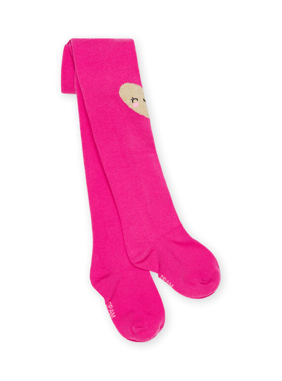 Collants com padrão de corações PYAMUCOL1 / 22WI01R3COLD312