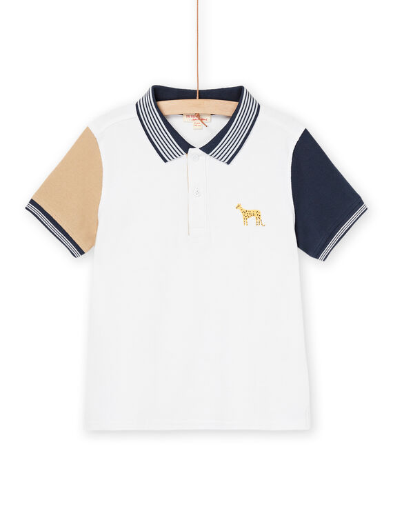 Polo com padrão de leopardo RONEOPOL / 23S902O1POL000