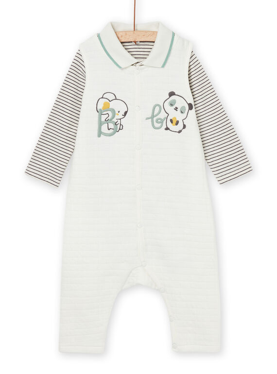 Conjunto body e macacão com estampado de ratinho e panda POU1ENS5 / 22WF0481ENS001