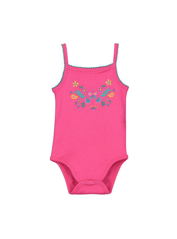Body de alças bebé menina FEFIBODECO / 19SH13I2BDL330