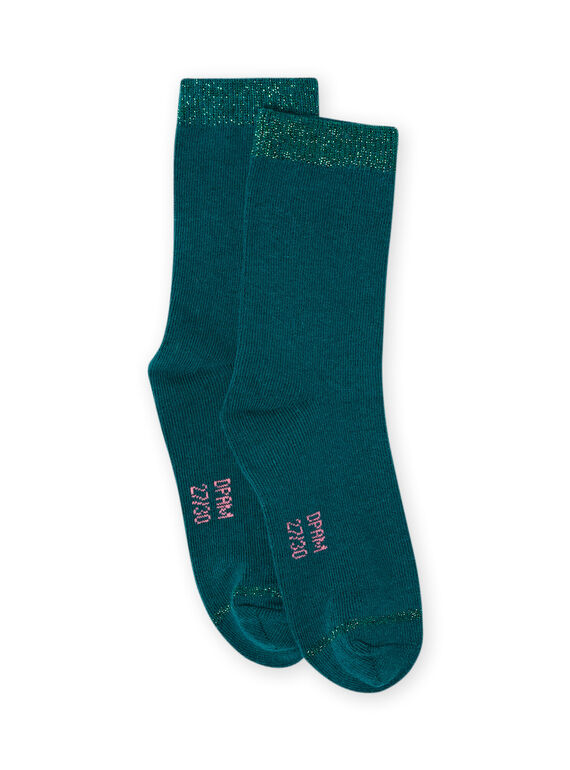 Meias azul pato menina MYAJOCHO3 / 21WI0115SOQ714