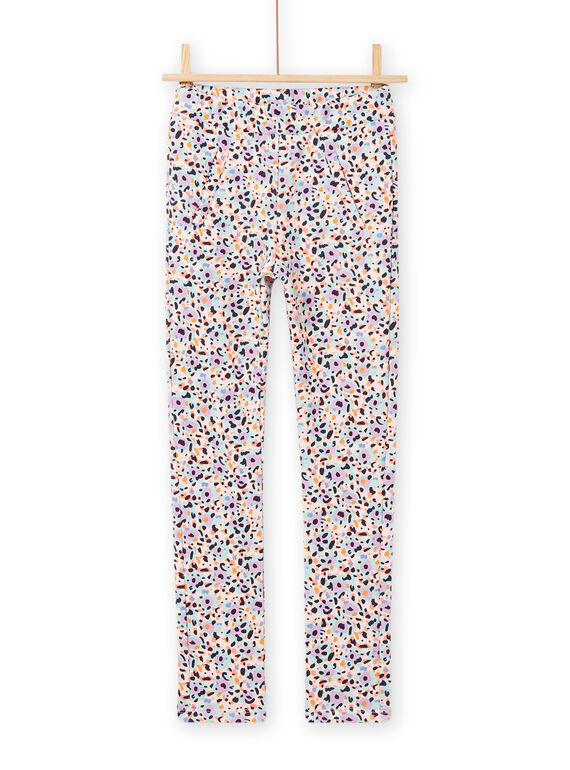 Calças forradas com estampado fantasia colorido menina NAMOPANT2 / 22S901N2PAND327