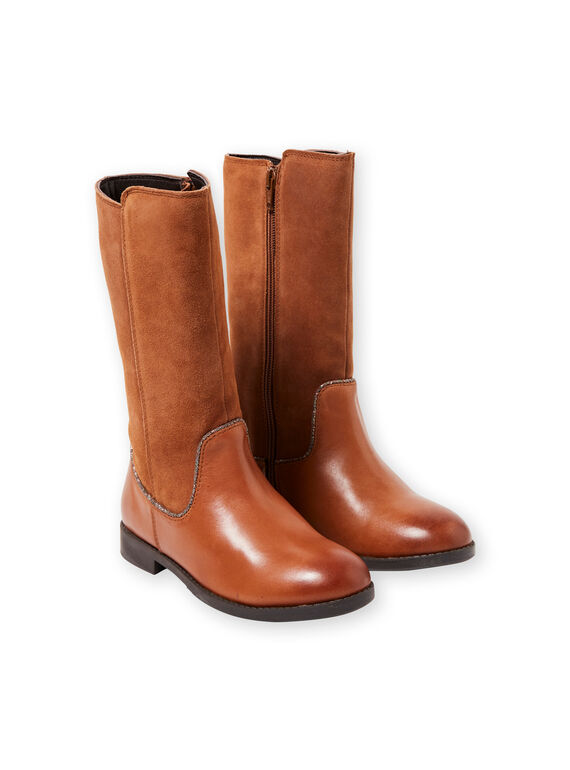 Botas camel menina GFBOTTEMEL / 19WK35X4D10804