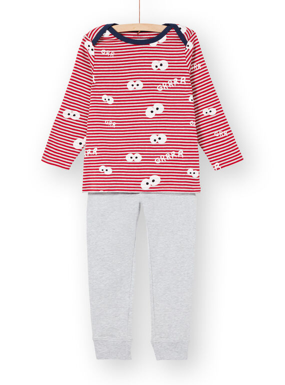 Pijama criança menino fosforescente canelado às riscas LEGOPYJEYE / 21SH1259PYJ050