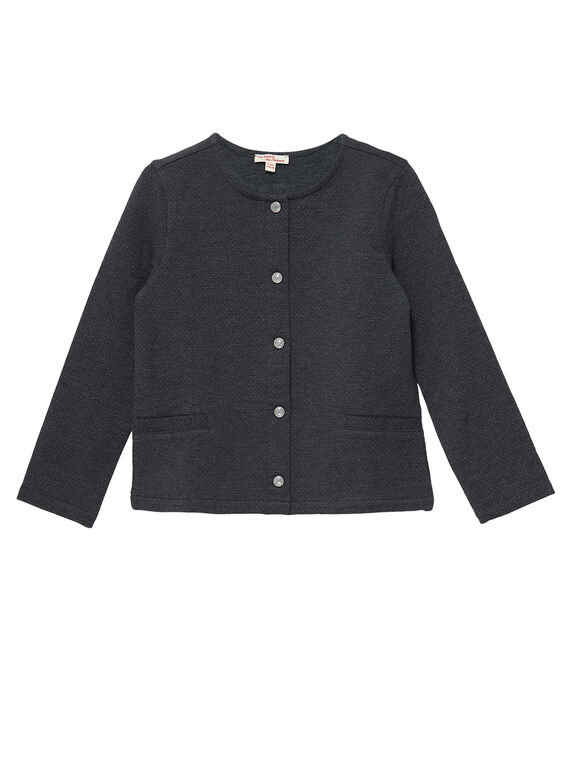 Cardigan Cinzento antracite mesclado JAJOCAR4 / 20S90154D3C944