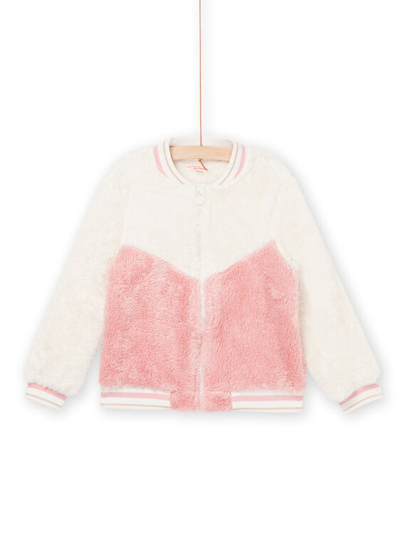 Teddy em sherpa branco e rosa PAJOCARF1 / 22W901D6CAR003