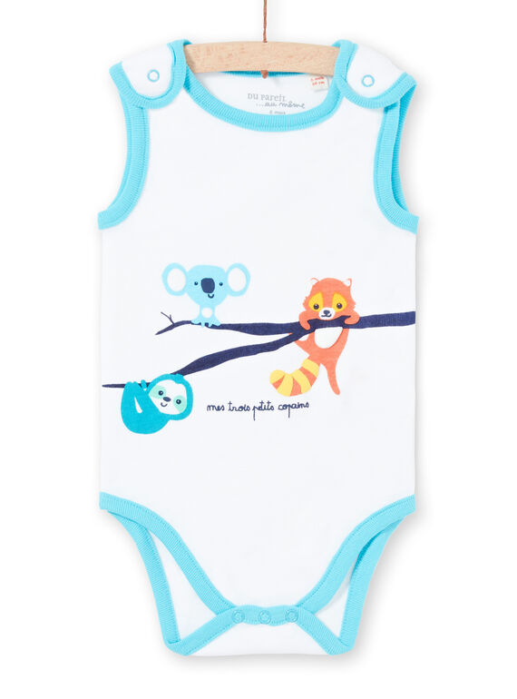 Body sem mangas com padrões animais bebé menino LEGABODAMI / 21SH14G2BDL000