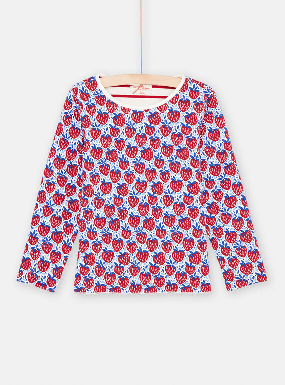 T-shirt com fundo cru reversível menina SAFORTEE2 / 23W901K3TML001