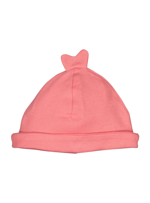 Gorro de nascimento bebé menina FOU1BON1F / 19SF4212BNAD300