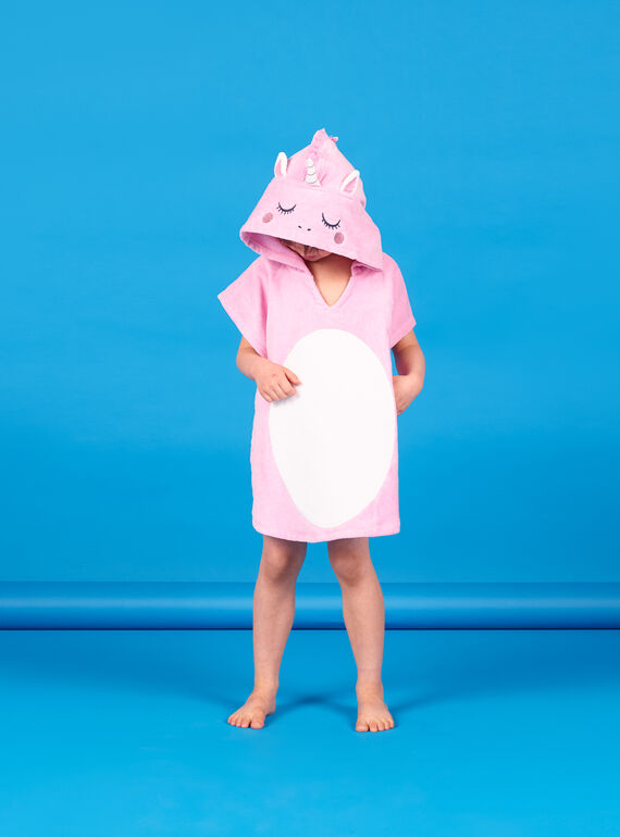 Capa de banho rosa criança menina LYAMERCAP / 21SI01D1CDBD310