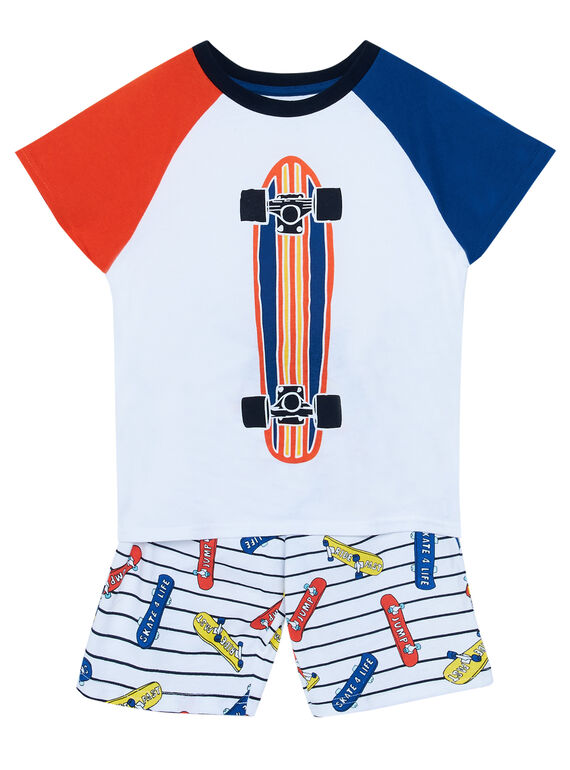 Pijama Branco JEGOPYJSKAEX / 20SH122APYJ000