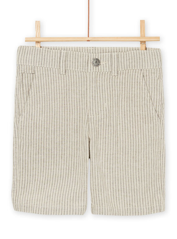Bermudas com estampado às riscas RONEOBER1 / 23S902O2BERI818