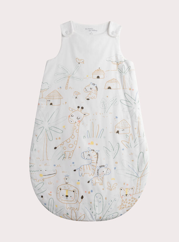 Saco de dormir cru com estampado de savana WOU1GIG / 25SF4271TUR005