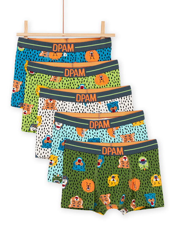 Pack de 5 boxers com estampado fantasia SEGOBOXSEM2 / 23SH1211BOXA016