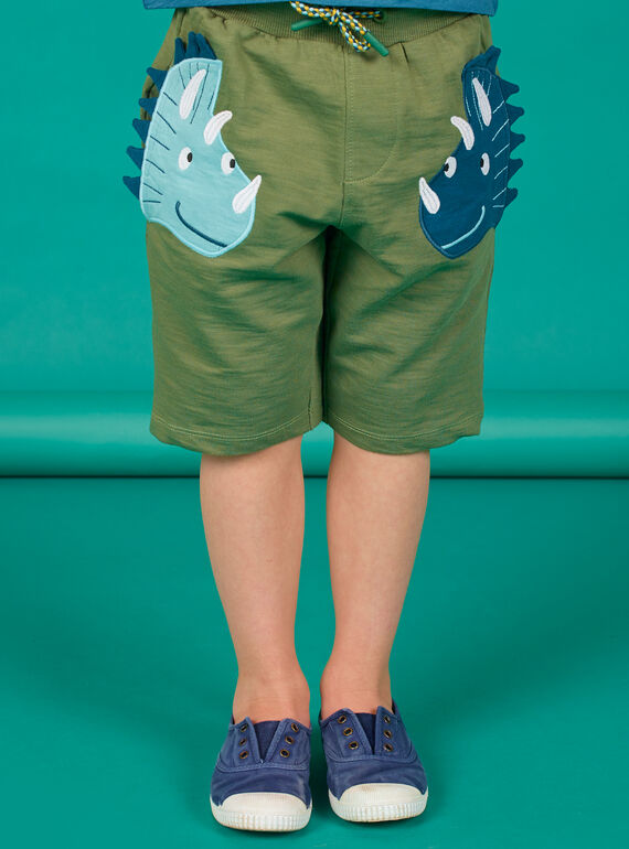 Bermudas caqui menino LOVERBER3 / 21S902Q3BERG631