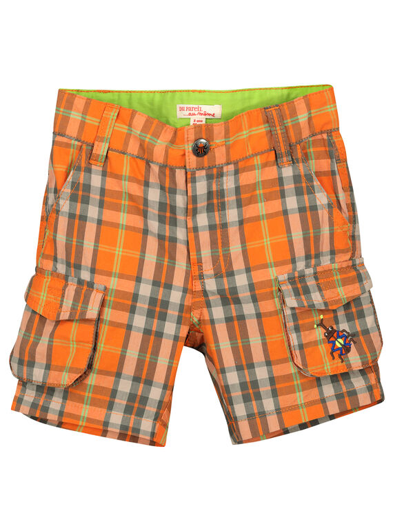 Bermudas menino aos quadrados FOYEBER4 / 19S902M1BERF519