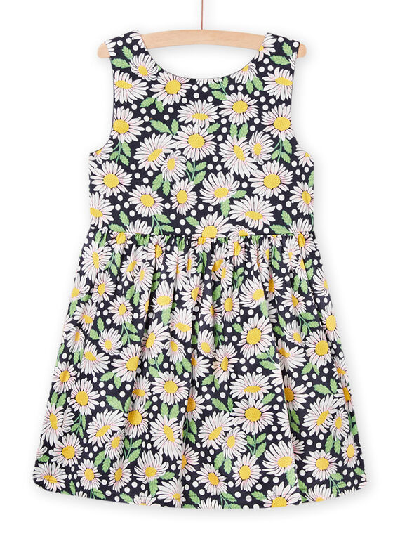 Vestido sem mangas com estampado florido menina NASOROB1 / 22S901Q3ROBC243