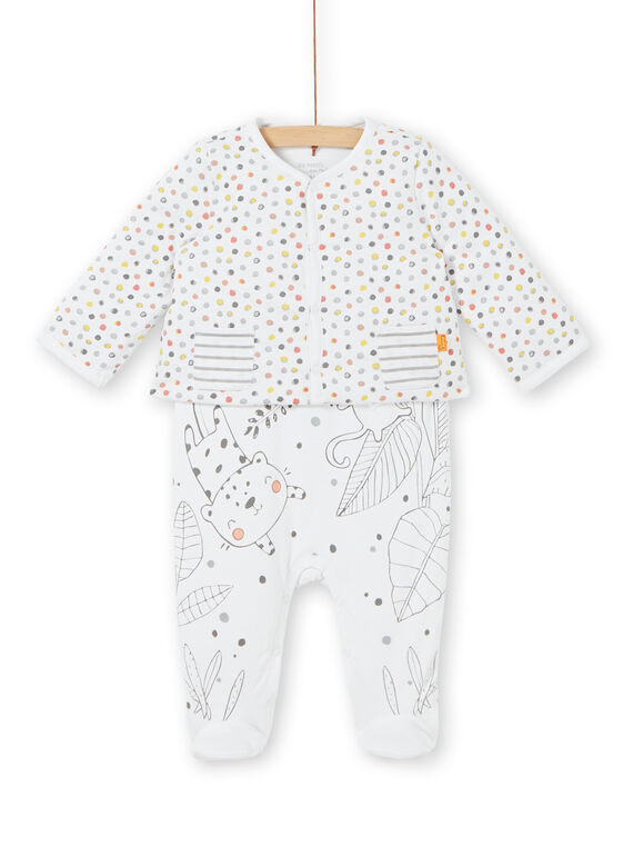 Conjunto jersey forrado acolchoado nascimento unissexo LOU1ENS6 / 21SF05H2ENS000