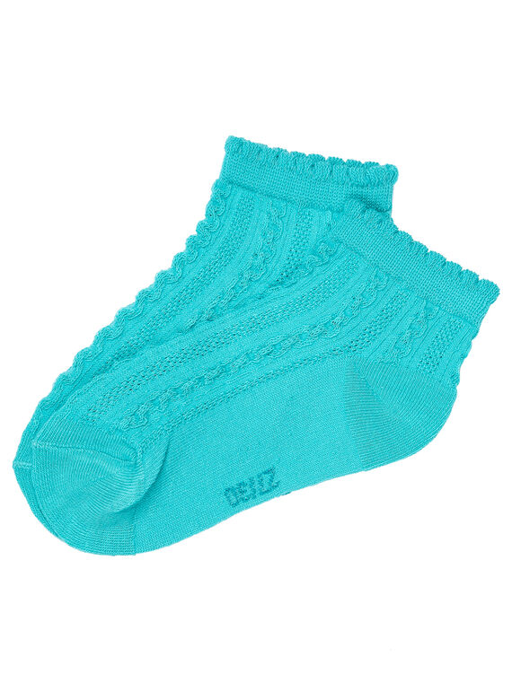 Meias Turquesa JYABOCHO / 20SI01H1SOQ209