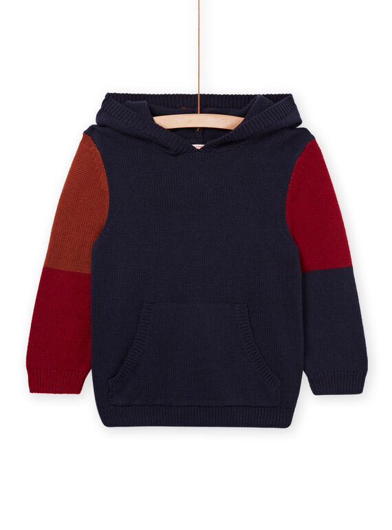 Camisola com capuz e padrão lobo POGOPUL / 22W902O1PUL705