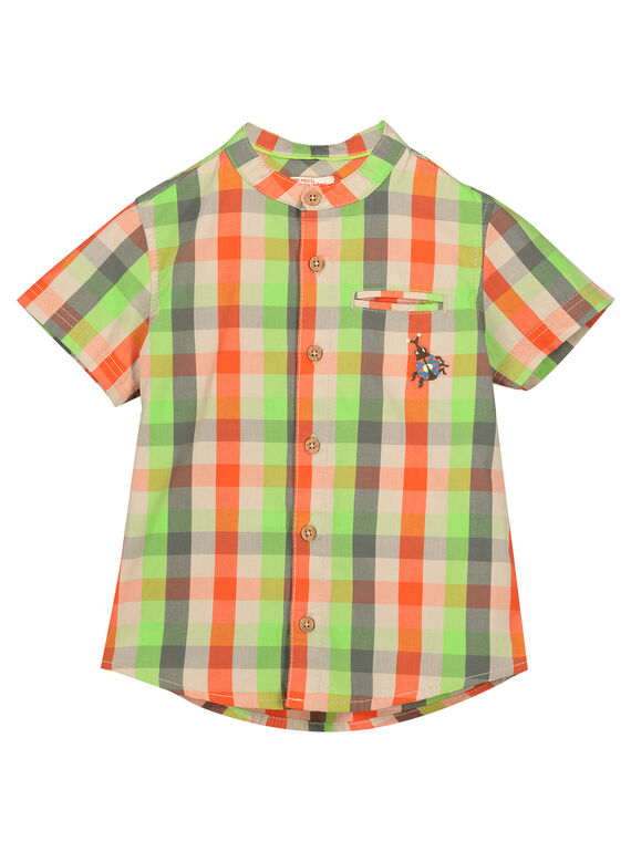 Camisa menino aos quadrados FOYECHEM / 19S902M1CHM603