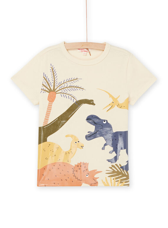 T-shirt com animação de dinossauros em jelly print ROMAGTI4 / 23S902T2TMCA002