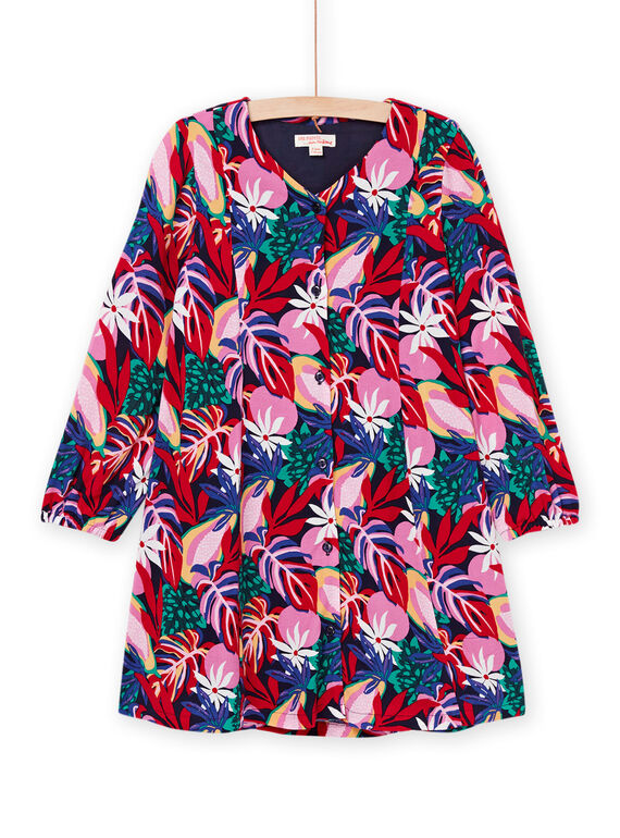Vestido com estampado tropical RANAUROB1 / 23S901N2ROB070