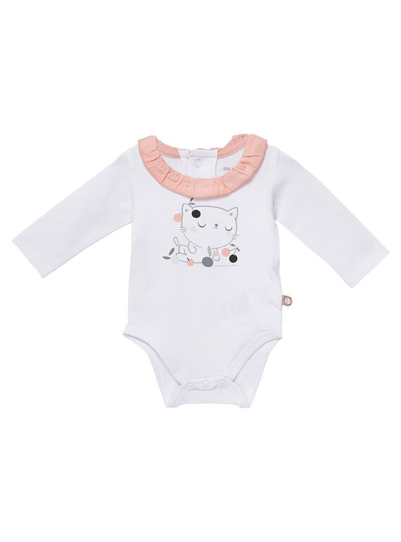 Body nascimento menina mangas compridas JOU1BOD4 / 20SF03J1BOD000