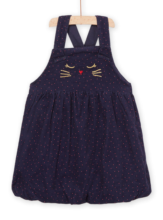 Vestido sem mangas com padrão de gato PIGOROB2 / 22WG09O2ROBC205