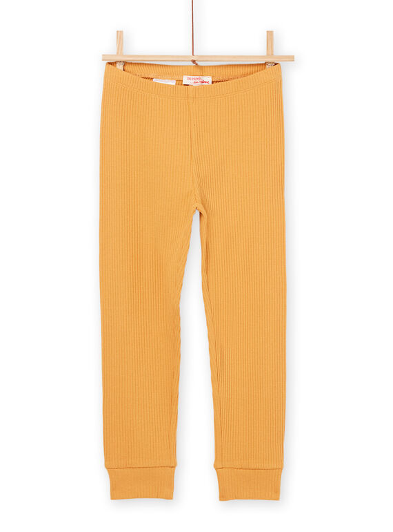 Leggings lisas amarelo PYAJOLEG6 / 22WI01D3CALB107
