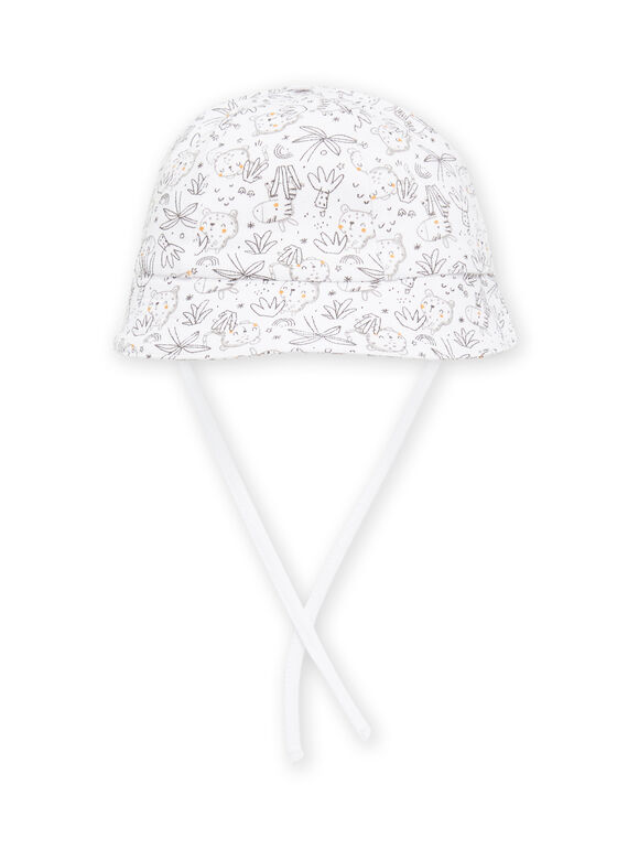 Chapéu branco com estampado fantasia ROU2BOB / 23SF41I1CHA000