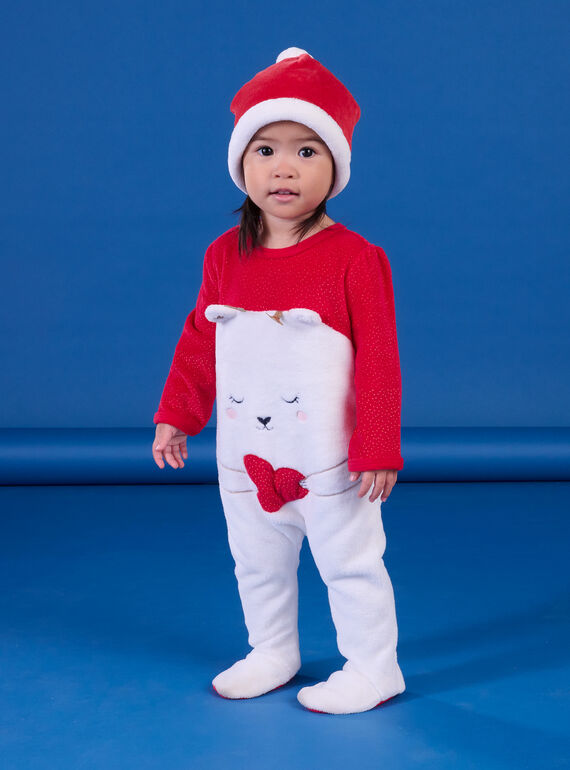 Babygro com padrão de alce em 3D PEFIGRENO / 22WH1371GRE001