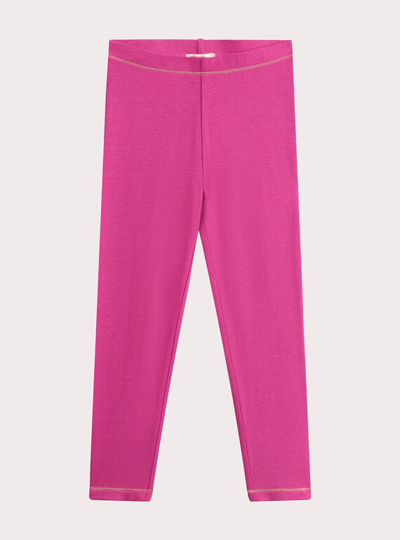 Legging rosa para menina  VYAJOLEG2 / 24WI01G4CAL030