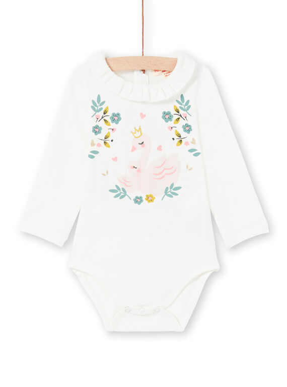 Body cru bebé menina MIKABOD / 21WG09I1BOD001
