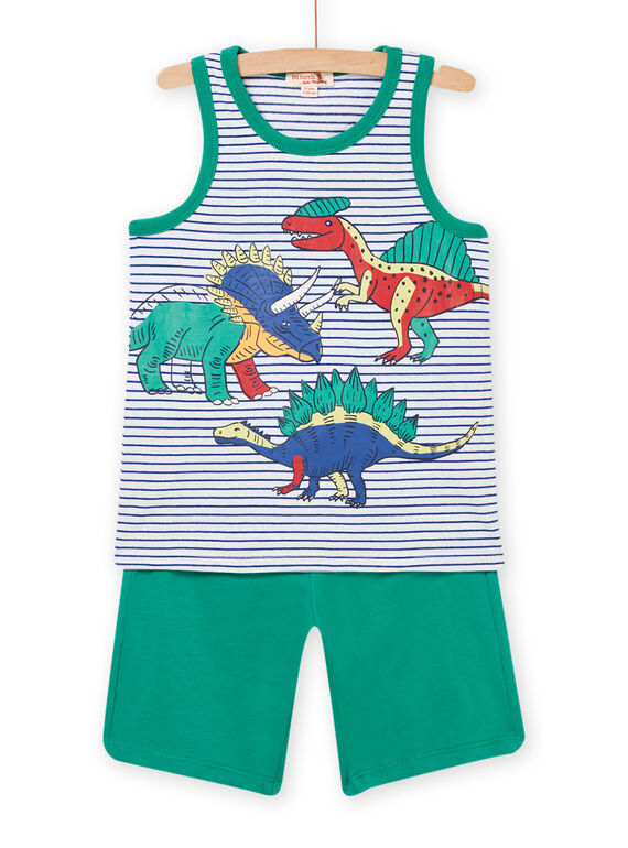 Conjunto com padrões de dinossauros menino NOPLAENS2 / 22S902K2ENSC207
