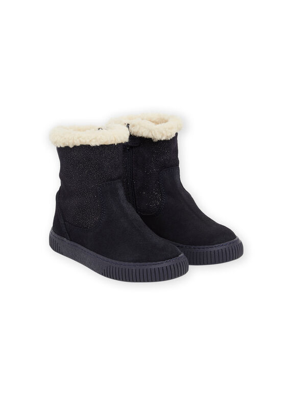 Boots em raspa de couro PABOTTCUV / 22XK3593D10070