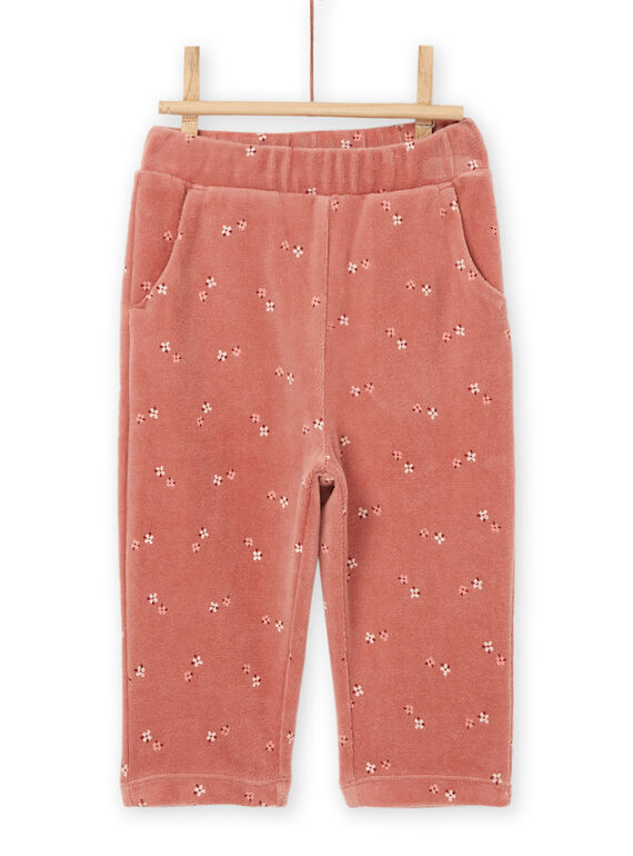 Calças de treino com estampado florido RISUNBAJOG / 23SG09K1JGBI811