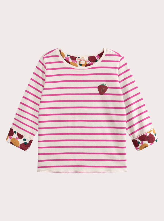 T-shirt reversível para menina VAKOTEE2 / 24W90132TML114
