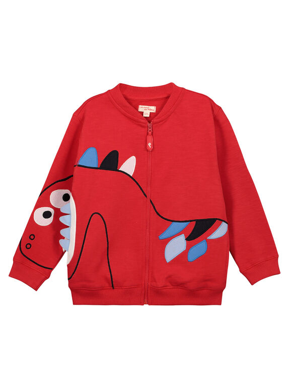 Casaco zip fantasia menino FOTOGIL / 19S902L1GILF505