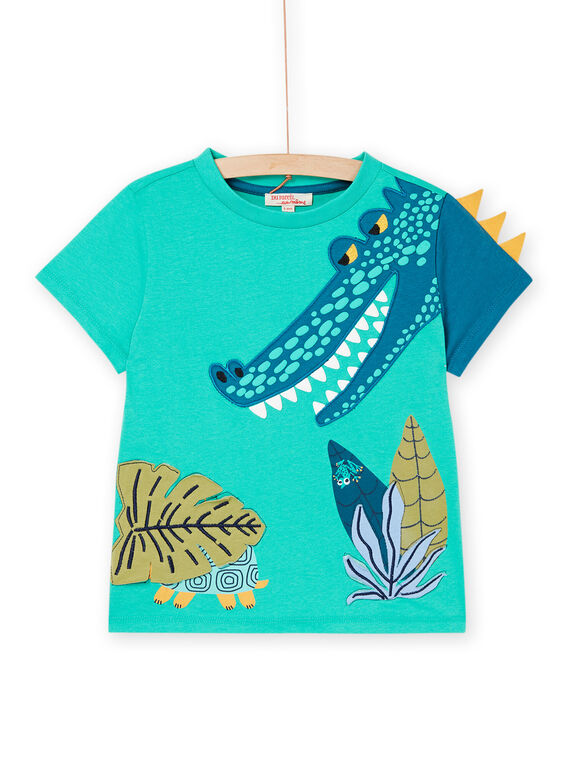 T-shirt orégão com animação crocodilo e tartaruga ROBALTI4 / 23S902W5TMCG607
