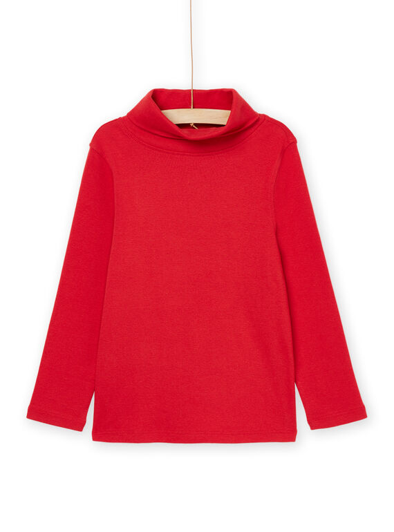 Camisola interior lisa vermelho POJOSOUP2 / 22W902C4SPL505