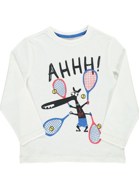 Boys' long-sleeved T-shirt DOROUTEE2 / 18W90221TML001