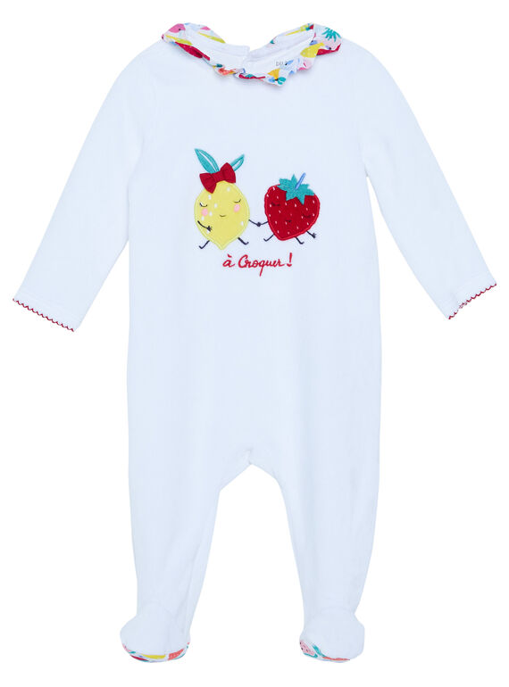 Babygro Branco JEFIGRETEXT / 20SH1322GRE000
