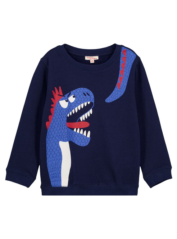 Sweat Leve gola redonda Azul-Marinho GOJOSWE6 / 19W90241SWB070