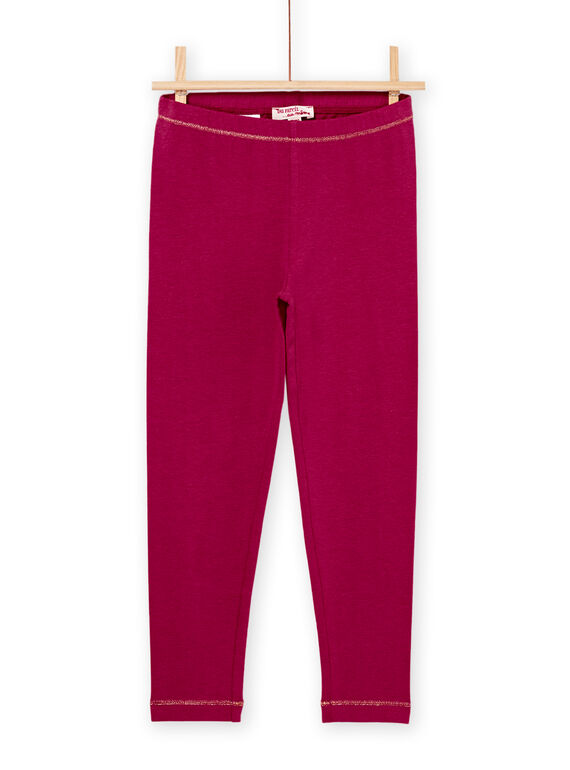 Leggings lisas ameixa PYAJOLEG3 / 22WI01D5CAL709