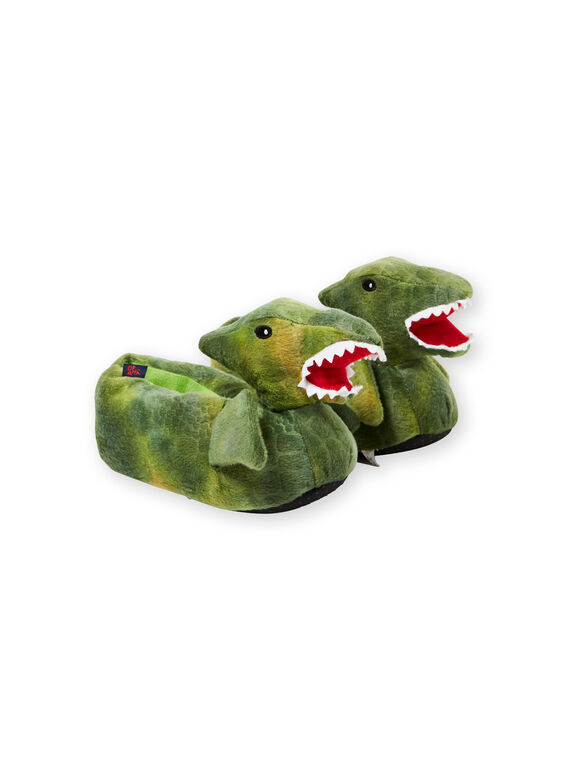 Pantufas 3D verdes dinossauro menino KGBOOTSAUR / 20XK3681PTD600