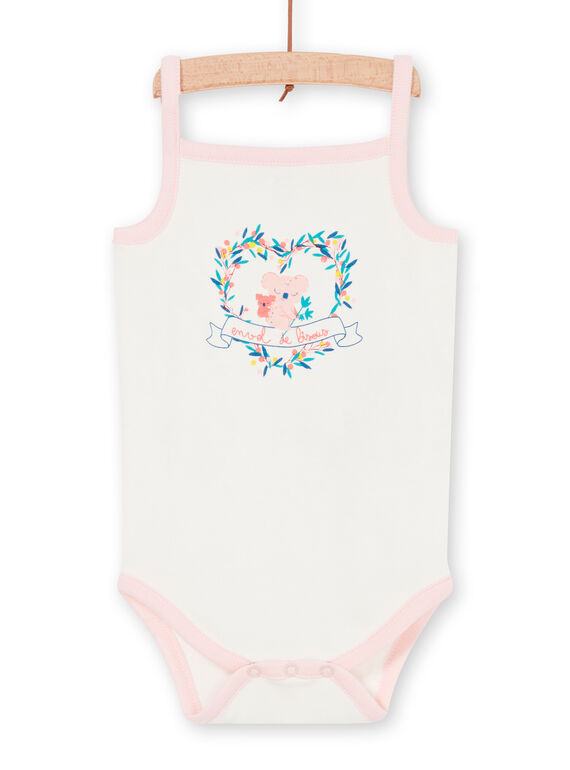 Body cru bebé menina LEFIBODCAL / 21SH13G1BDL001