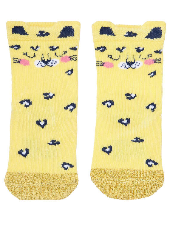 Meias amarelo bebé menina JYITROCHO / 20SI09F1SOQ102